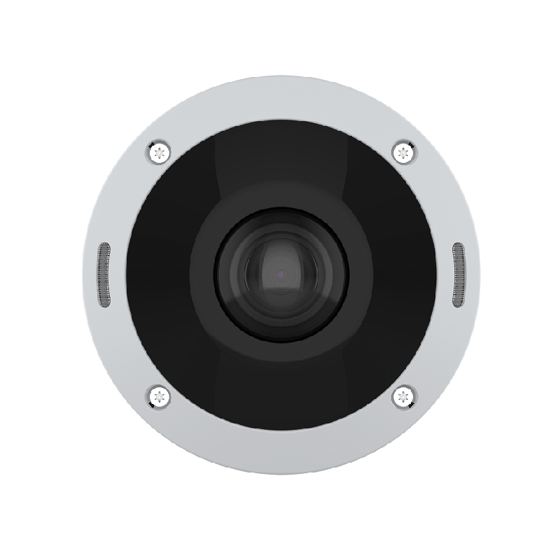 Axis 02100-001 M4308-PLE Panoramic Camera - 12 MP Outdoor-ready Dome with Audio Capture
