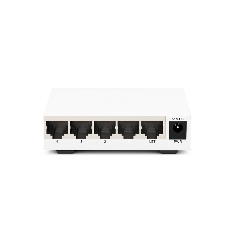 Axis 02101-003 D8004 4 channel 10/100Mbps Unmanaged PoE+ Switch w/Plug & Play Installation