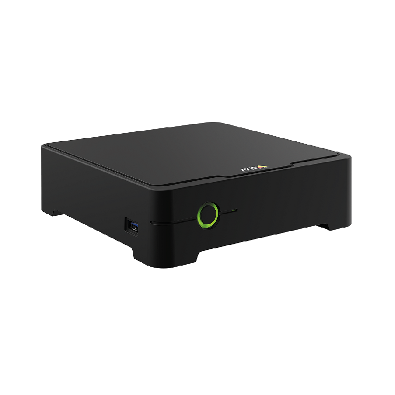 Axis 02135-003 S3008 8 TB Compact Recorder with Integrated Switch for UHD Surveillance