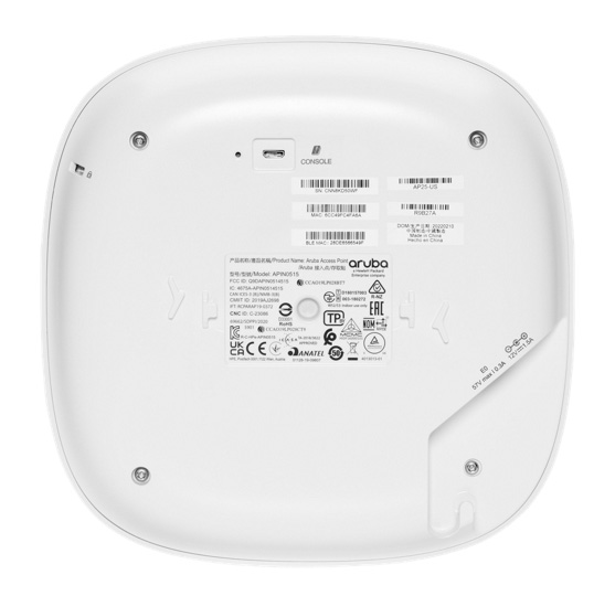 Aruba AP25 R9B28A Instant On 4x4 Wi-Fi 6 Indoor Access Point