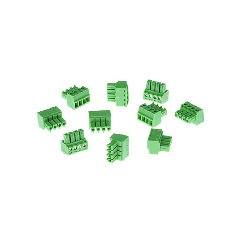 Axis 5505-251 Male Connector for low voltage power: 3.81 mm. 4pos terminal block 10 Pk