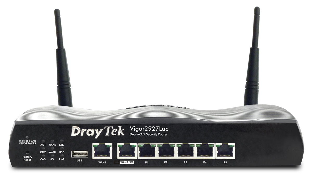 DrayTek V2927LAC-K Vigor with 11ac 4G/LTE wireless router 