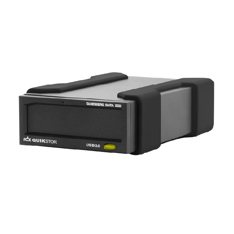 Overland-Tandberg 8863-RDX RDX external drive kit with 500GB cartridge, black, USB3+