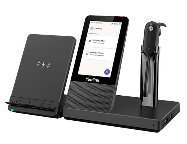 Yealink WH67 UC Workstation DECT Wireless Convertible Headset