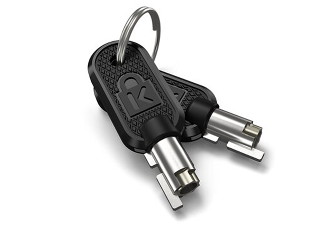 Kensington K66640EU EU NanoSaver Portable Keyed Laptop Lock