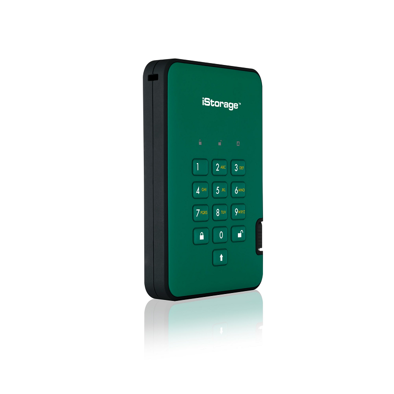 iStorage diskAshur2 HDD - Racing Green