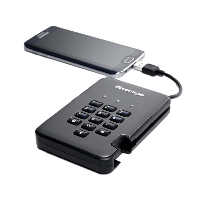 iStorage diskAshur Pro2 SSD - FIPS 140-2 Level 2