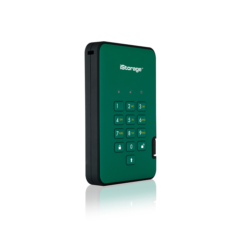 iStorage diskAshur2 SSD - Racing Green