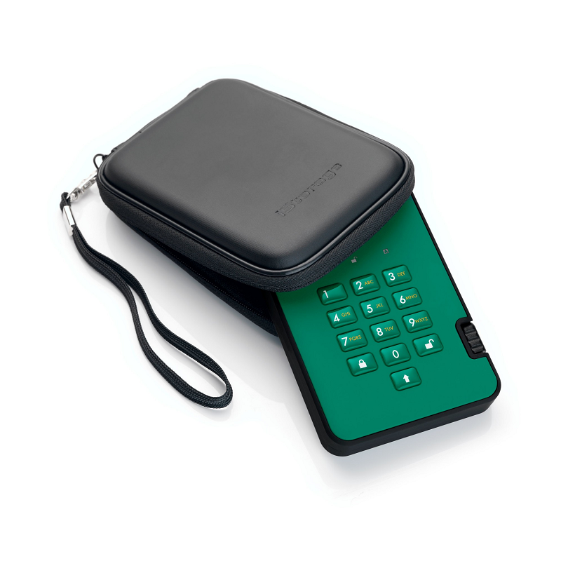 iStorage diskAshur2 SSD - Racing Green