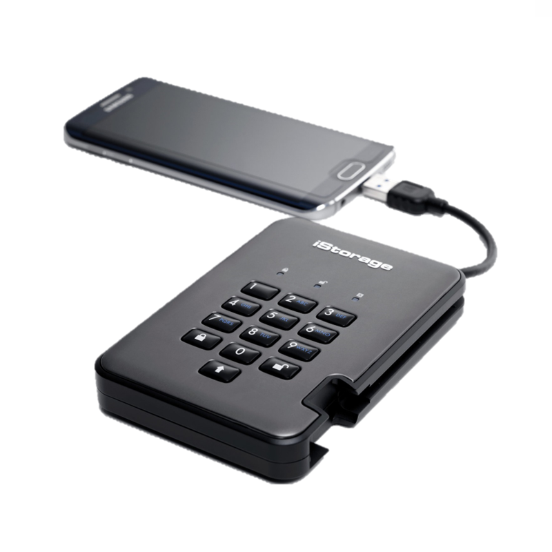 iStorage diskAshur Pro2 SSD - FIPS 140-2 Level 3 