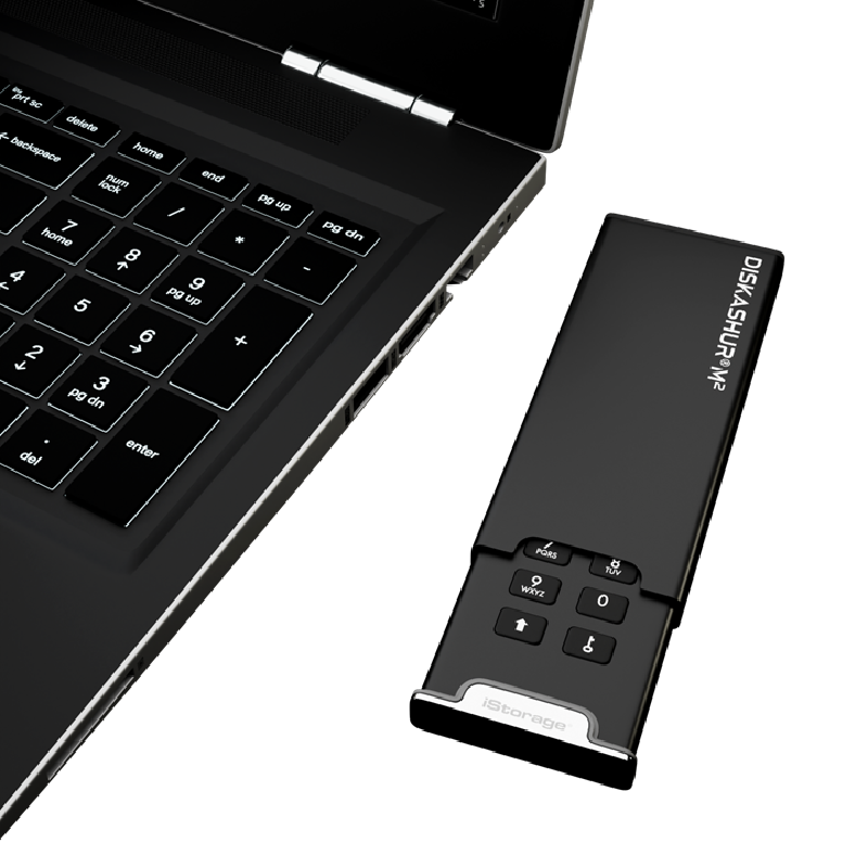 iStorage diskAshur M2 Hardware Encrypted USB 3.2 Portable SSD