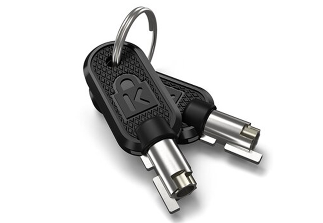 Kensington K66638EU ClickSafe 2.0 Keyed Lock for Wedge-Shaped Slots