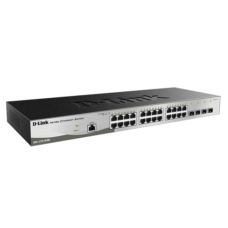 D-Link DGS-1210-28/ME 28 Port Smart Managed L2 Gigabit Ethernet Switch