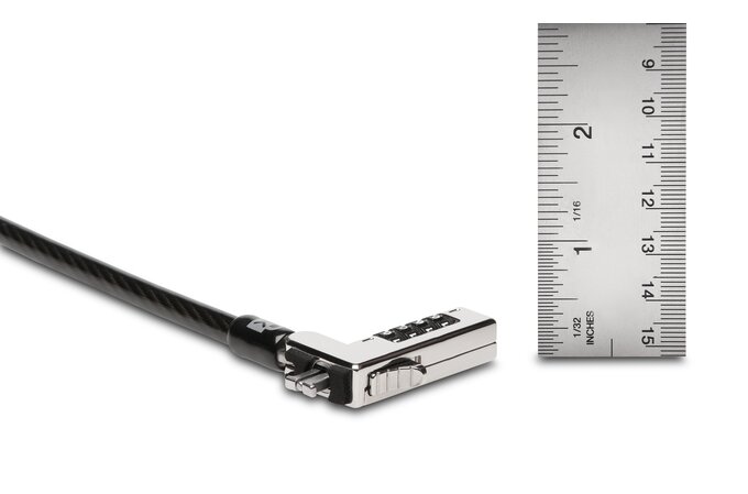 Kensington K60628WW Slim Combination Ultra Cable Lock for SS