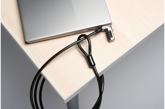Kensington K60628WW Slim Combination Ultra Cable Lock for SS
