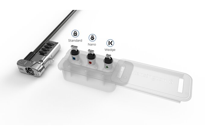 Kensington K62315WW Replacement Lock Head Tips for Universal 3-in-1 Laptop Lock