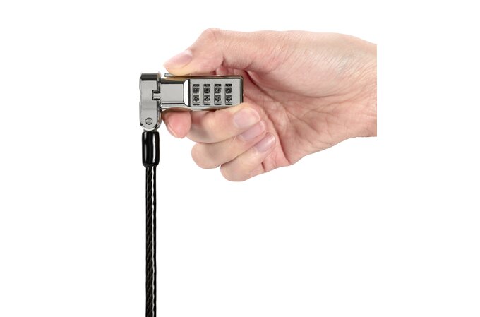 Kensington K62316WW Universal 3-in-1 Combination Laptop Lock
