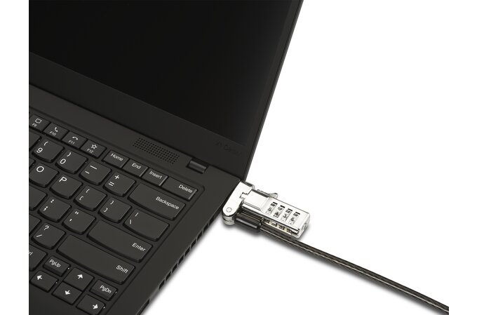 Kensington K62316WW Universal 3-in-1 Combination Laptop Lock
