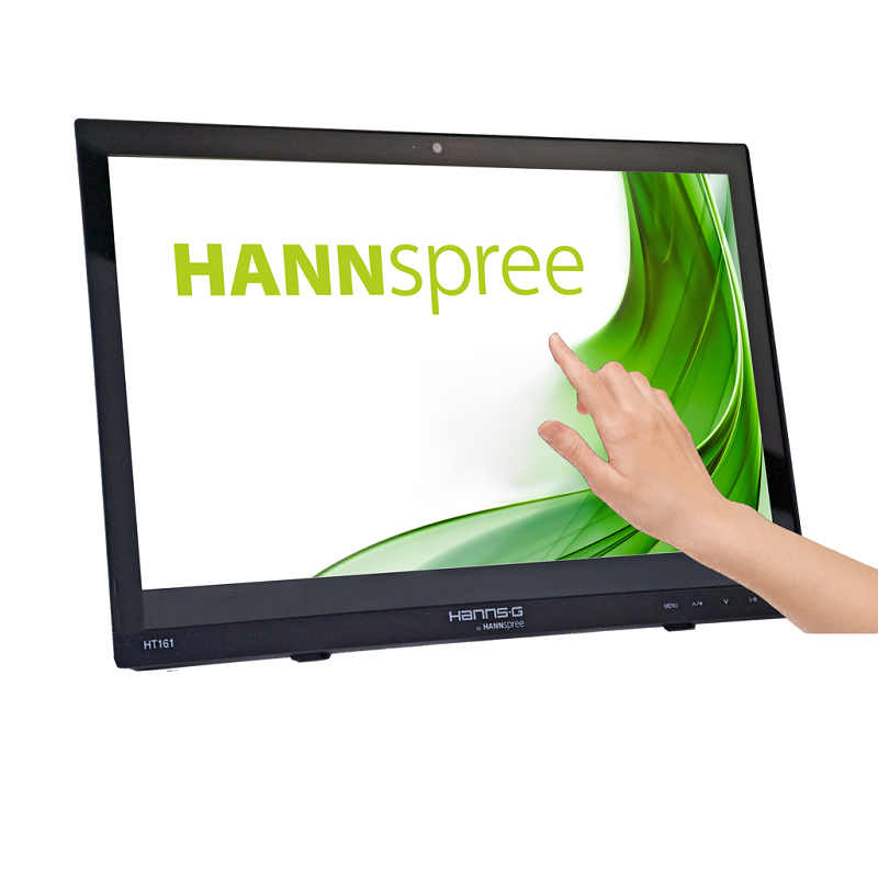 Hannspree HT161HNB Touch Screen Monitor 39.6cm Multi-touch Tabletop - Black