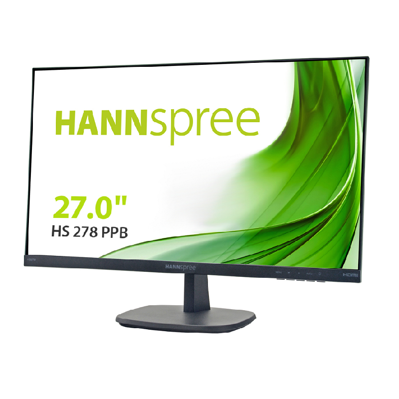 Hannspree HS278PPB Full HD LED display 68.6 cm 1920 x 1080 pixels - Black, Grey