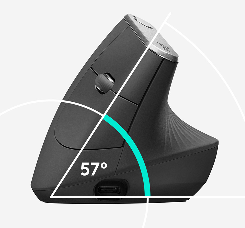 Logitech 910-005448 MX Vertical Advanced Ergonomic Mouse