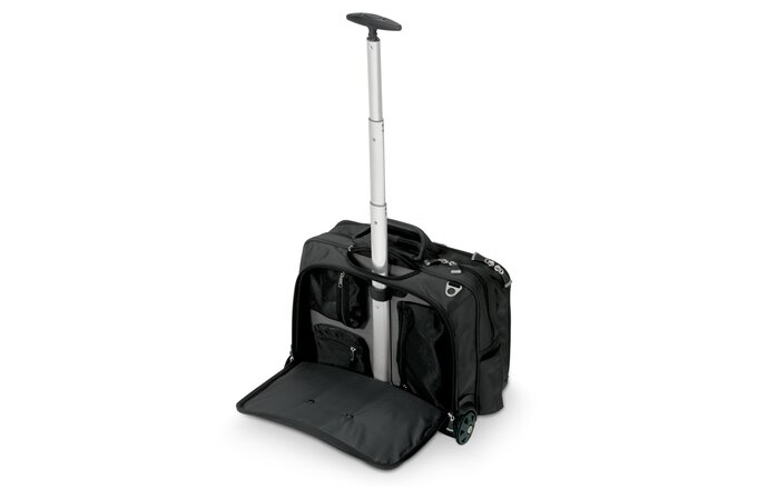 Kensington 62348 Contour Roller Laptop Case - 17in/43.3cm - Black