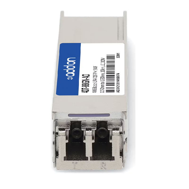 AddOn Dell 407-BBGN Compatible Singlemode Fibre QSFP+ Transceiver