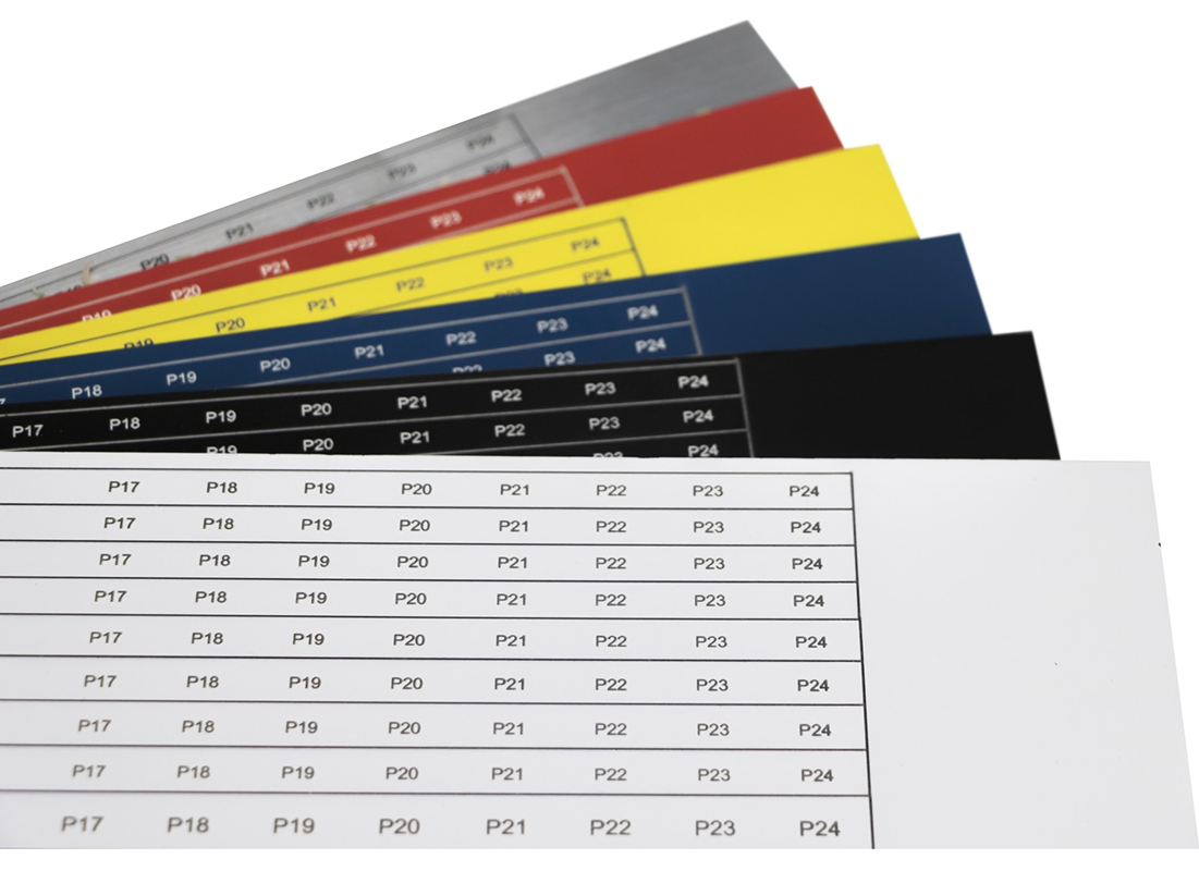 Excel Half Panel Labels for 24 Port Patch Panels