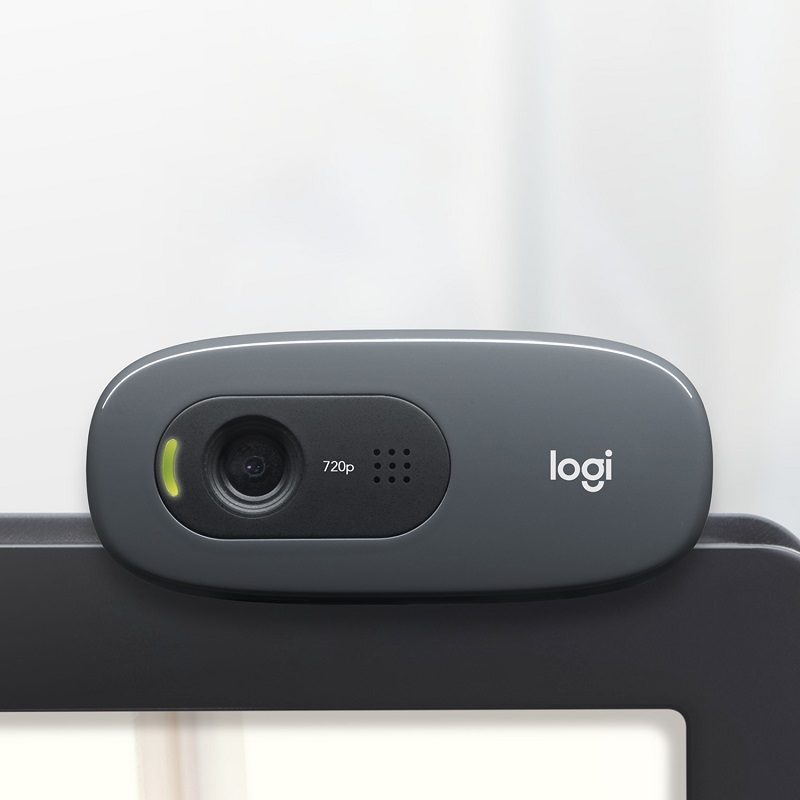Logitech 960-001063 C270 HD WEBCAM - Basic HD 720p video calling