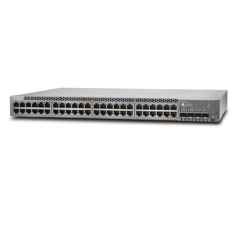 Juniper Networks EX2300-48P EX2300 48-port 10/100/1000BASE-T PoE+, 4 x 1/10GbE SFP/SFP+ Switch