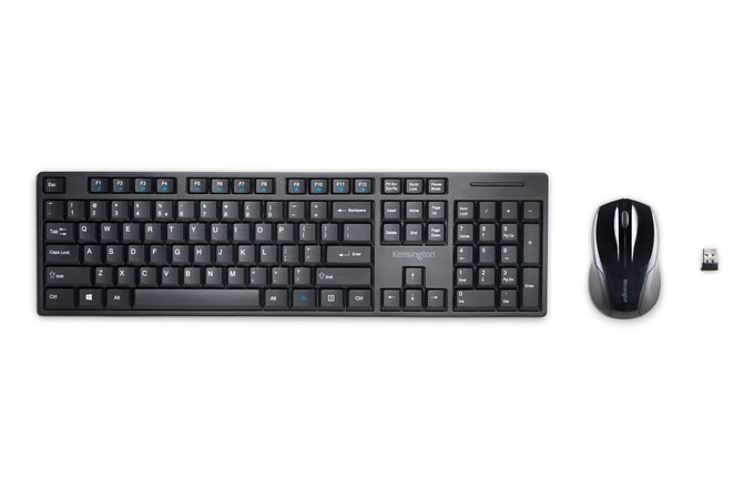 Kensington K75230UK Kensington Pro Fit Low-Profile Wireless Desktop Set 