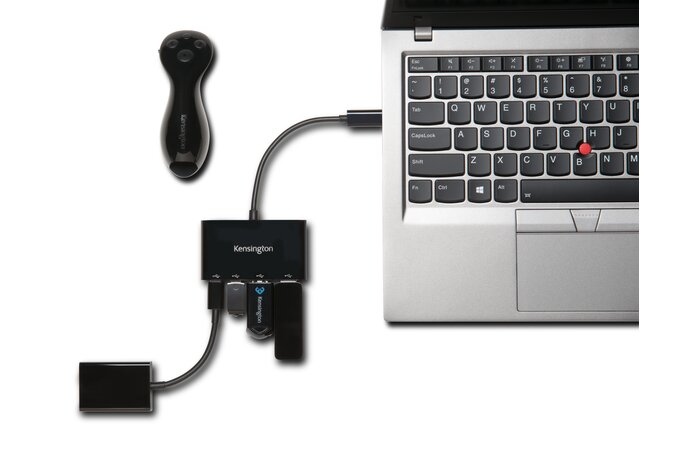 Kensington K39124EU CH1000 USB-C 4-Port Hub