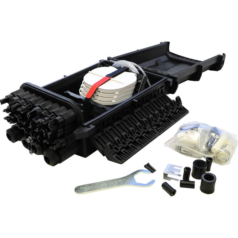 Excel Enbeam Hinged 48 Fibre Splice Enclosure (Flat Type)
