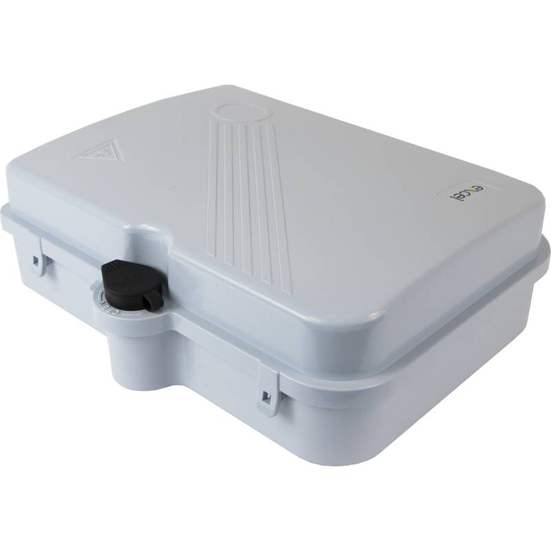 Excel Enbeam IP55 Fibre Access Terminal Box Loaded