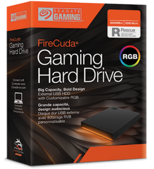 Seagate STKL2000400 FireCuda Gaming HDD 2 TB