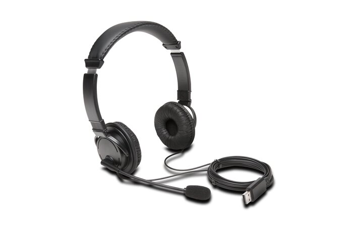 Kensington K97601WW USB Hi-Fi Headphones with Mic