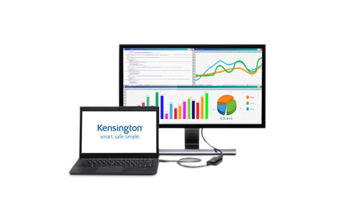 Kensington K33984WW VP4000 Display Port to HDMI 4K Video Adapter