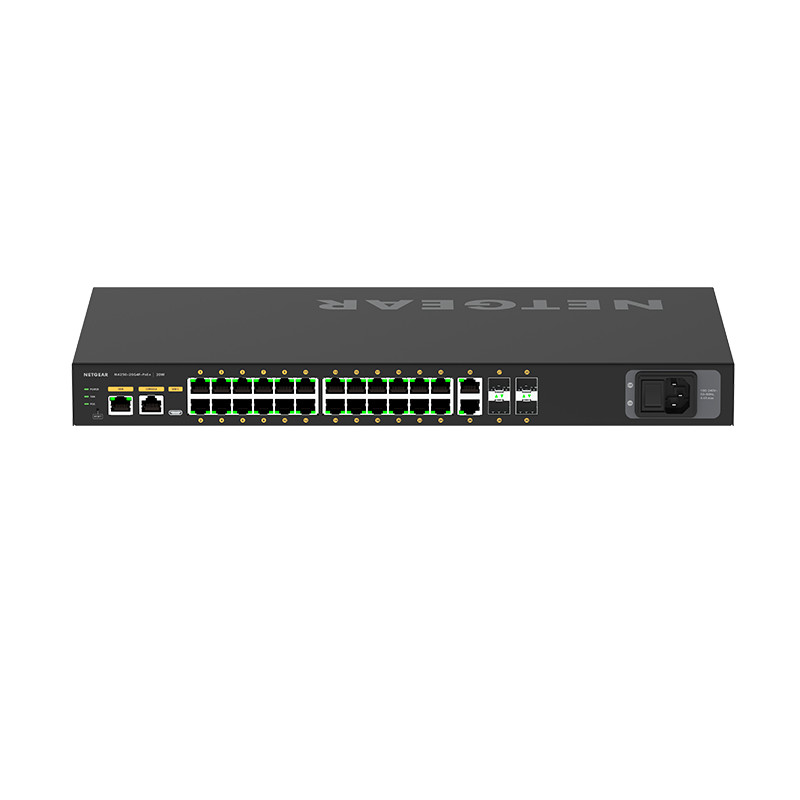 Netgear GSM4230P 24 Port  PoE+ 300W 2x1G and 4xSFP Managed Switch