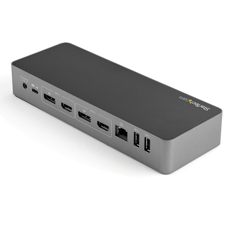 StarTech Hybrid Universal Laptop Docking Station with 100W Power Delivery