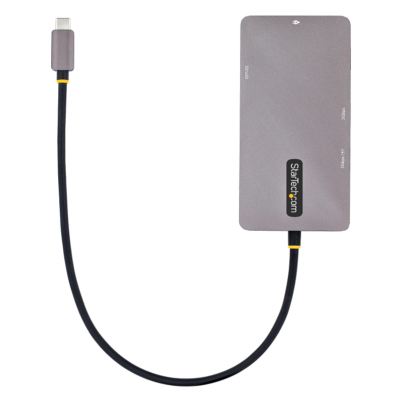 StarTech USB-C Multiport Adapter Dual HDMI 4K Video 60Hz 2 Port 5Gbps USB-A Hub