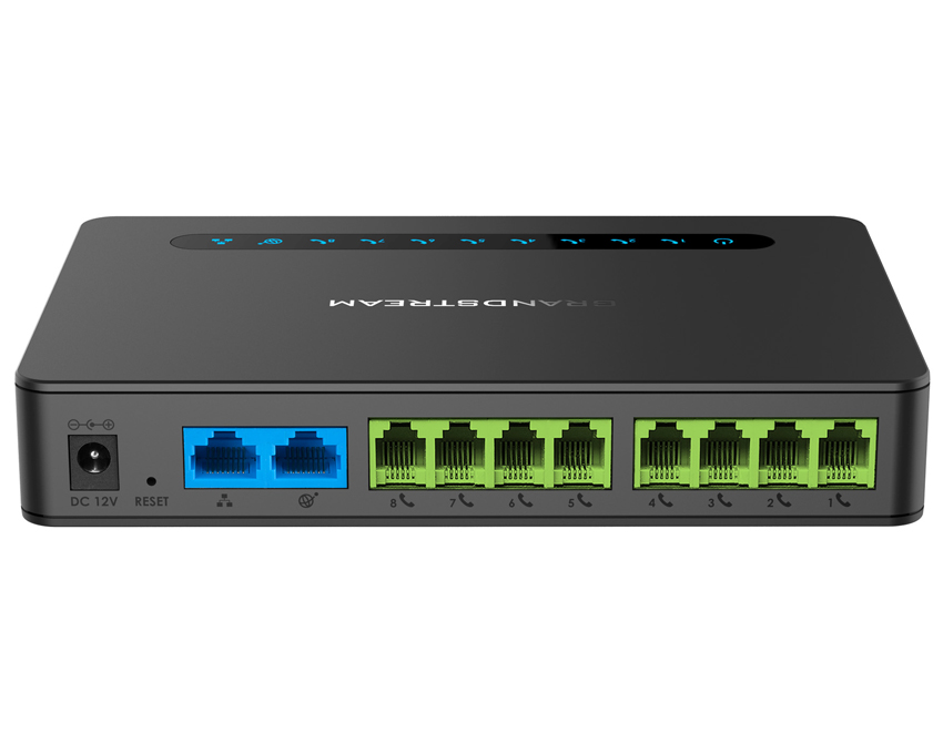 Grandstream HT818 8 port FXS Gateway with Gigabit NAT Router