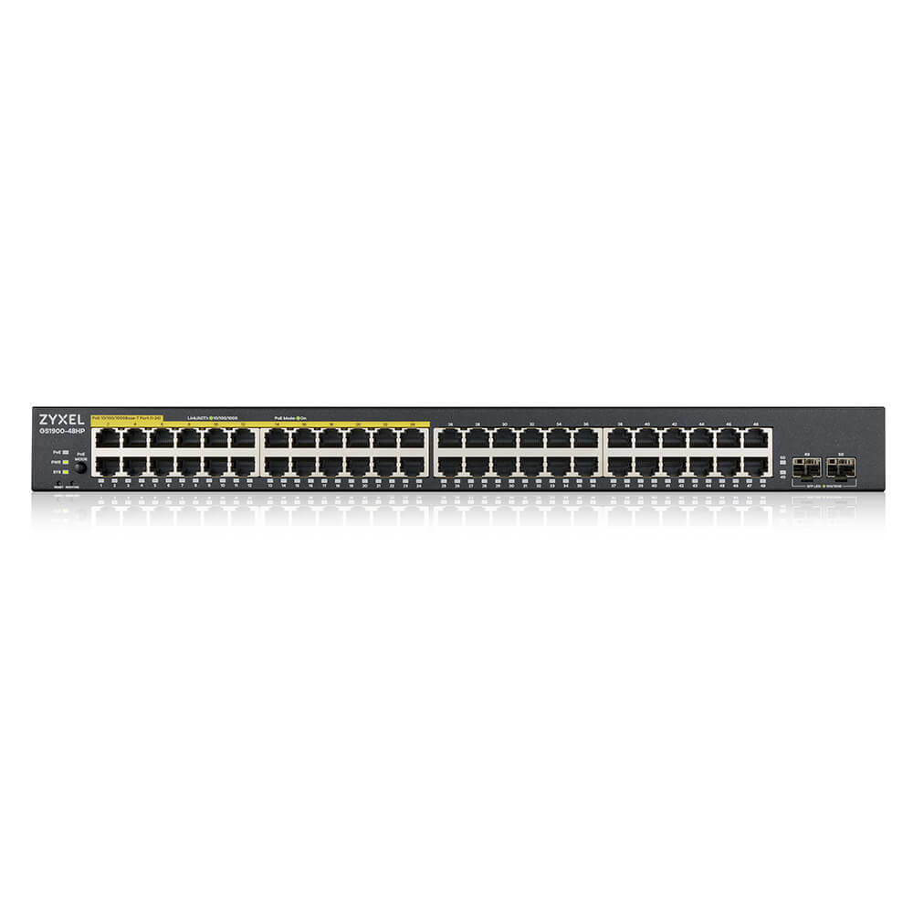 Zyxel GS1900-48HPv2 48-port GbE Smart Managed Switch