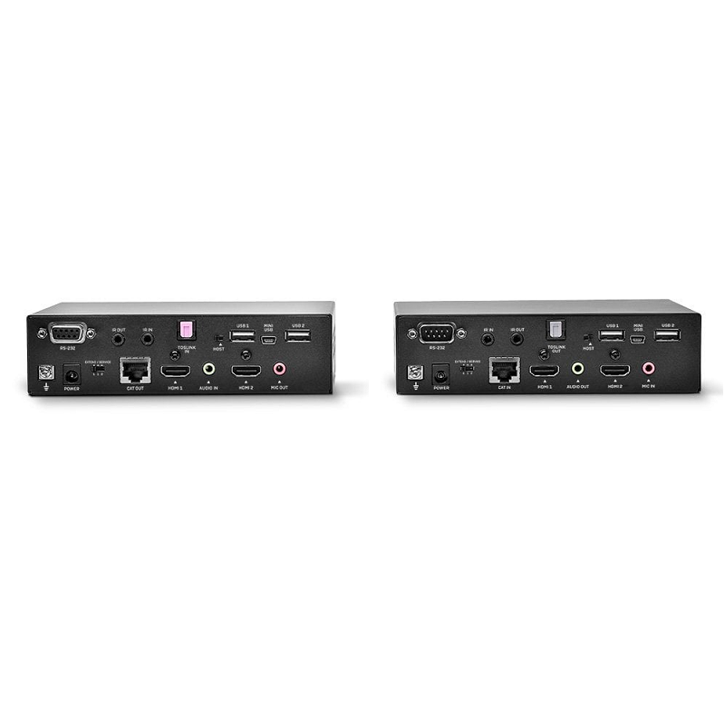 Lindy 39374 100m Cat6 Dual Head HDMI, USB & RS-232 Extender