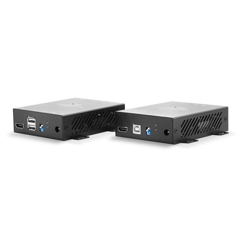 Lindy 39392 300m Fibre Optic HDMI 18G & USB KVM Extender