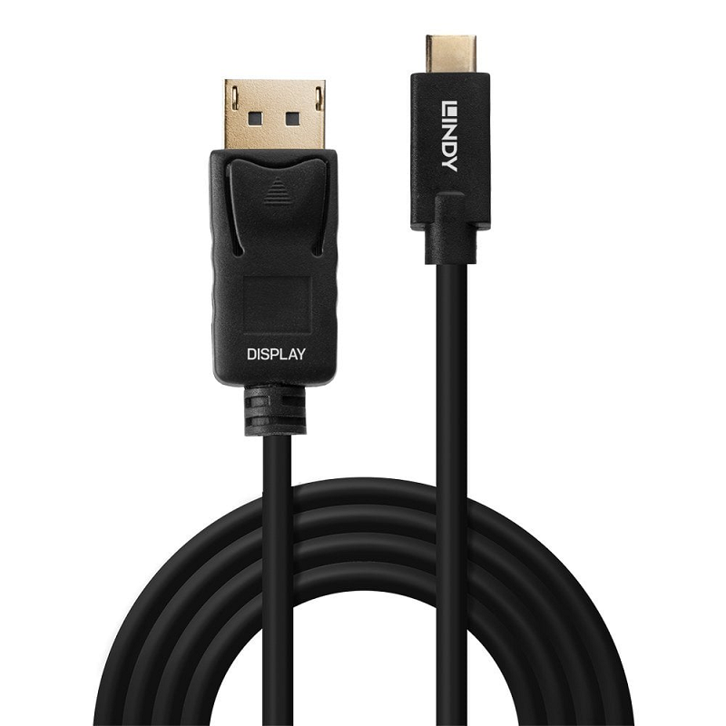 Lindy USB Type C to DP 4K60 Adapter Cable with HDR
