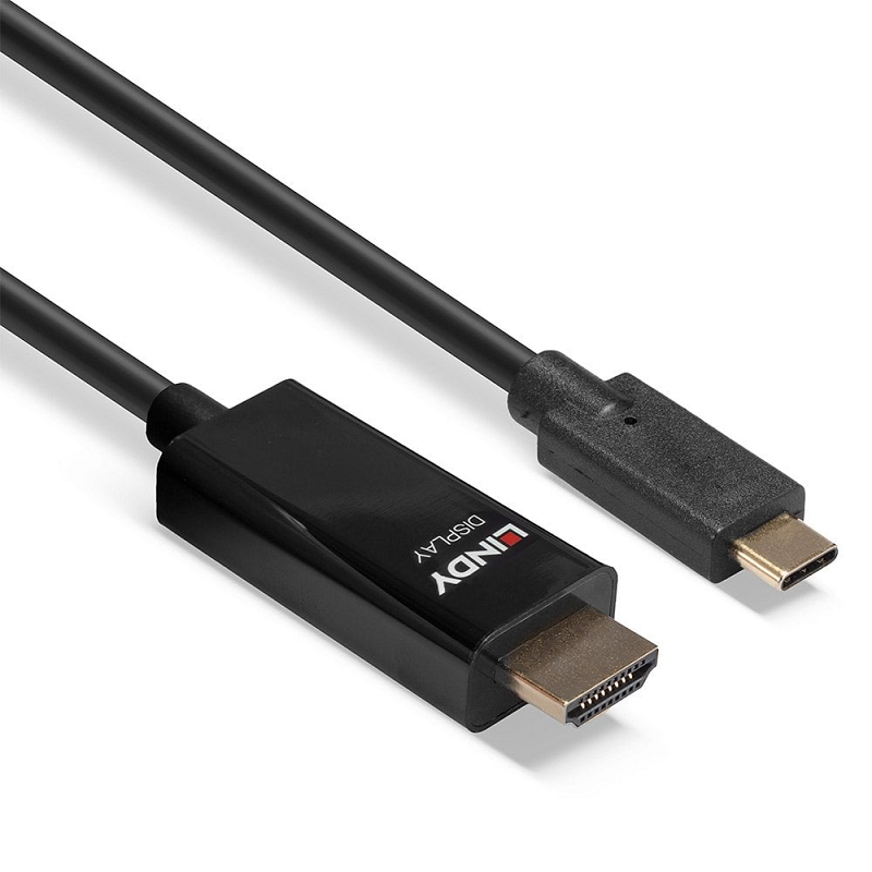 Lindy 43315 5m USB Type C to HDMI 4K60 Adapter Cable with HDR