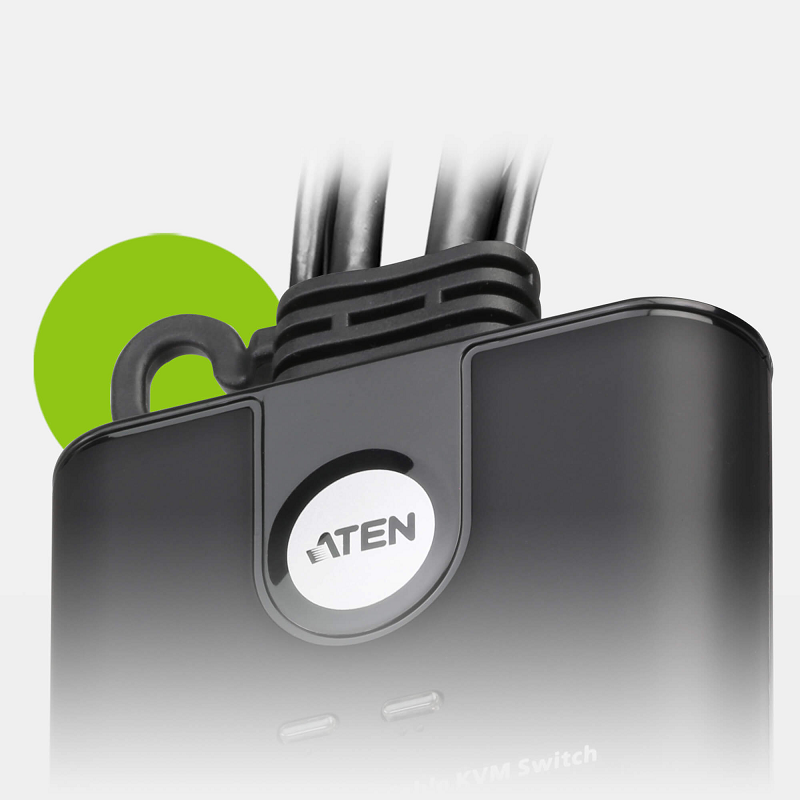 Aten CS22HF 2-Port USB FHD HDMI Cable KVM Switch