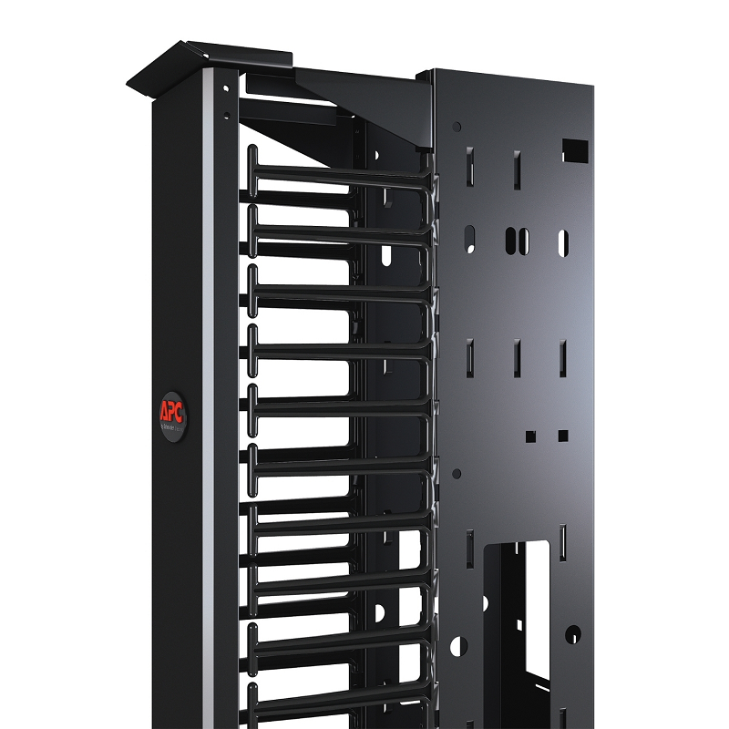 APC AR8625 Vertical Cable Manager 84x6 Double-Sided with Doors