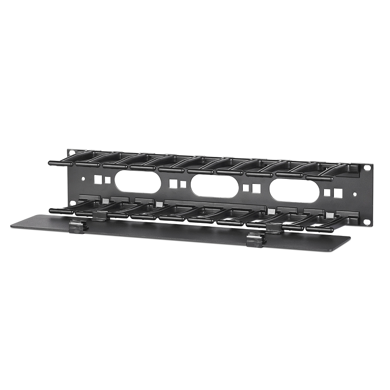 APC AR8600A NetShelter Horizontal Cable Manager 2U Single-Sided with Cover