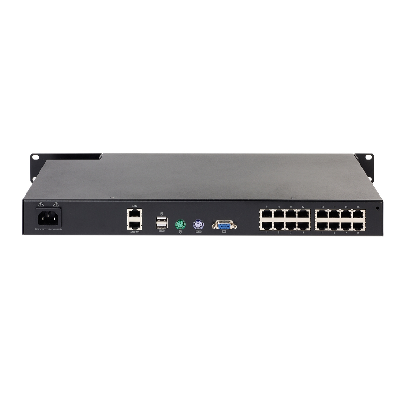 APC KVM1116R 2G 16 Port 1 Remote User Rack mounted KVM Switch